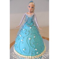 Princess Cake - Elsa Buttercream Skirt